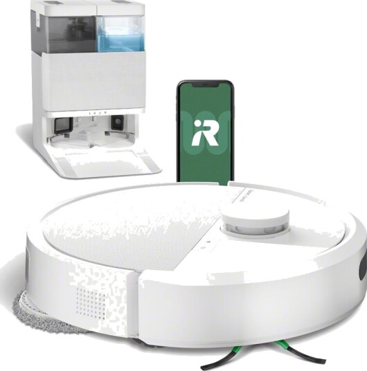 iRobot Roomba Combo 405 Plus Robotstøvsuger med AutoWash Dock - Hvit iRobot Roomba Combo 405 Plus Robotstøvsuger med AutoWash Dock - Hvit