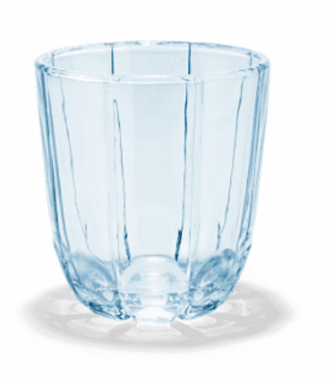 Holmegaard Lily vannglass 32 cl 2-pakning Blue iris