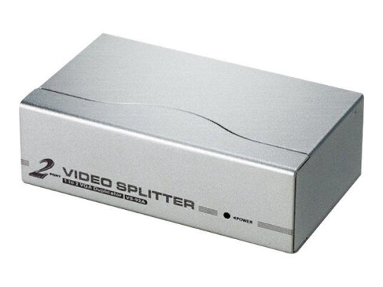 ATEN VS92A 2-Port VGA Videosplitter med HD15 Kontakt