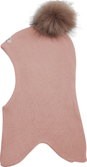 Racing Kids Balaclava Ull/Bomull 2 lags Dusty Rose m. kva Racing Kids 2 4 år (92 104) Balaclava dobbel Rosa
