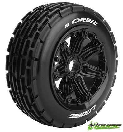 LouiseRC 3265B Tires & Wheels B-ORBIT LS Buggy Front 24mm Hex LouiseRC 3265B Tires & Wheels B-ORBIT LS Buggy Front 24mm Hex