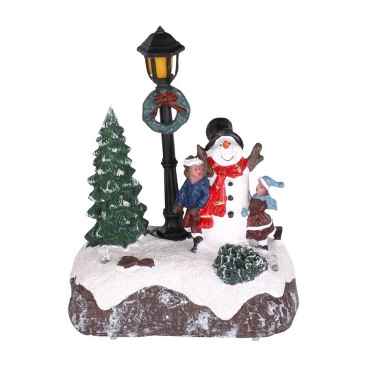 KULZ JULELANDSBY LED LITEN SNØMANN KUCVSNOWMAN