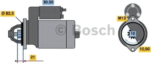 BOSCH 0 986 017 420 Starter