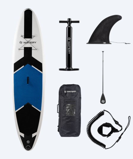 Watery paddleboard   Global 10'6 SUP   Blå   Oppblåsbart SUP brett Bedst i test