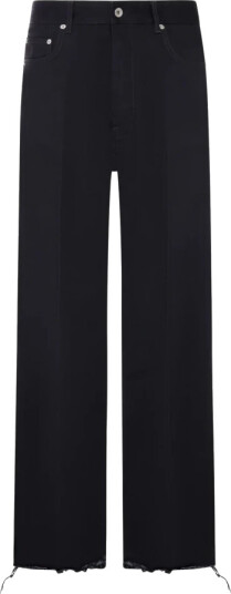Rick Owens Herre Jeans Svart W31,