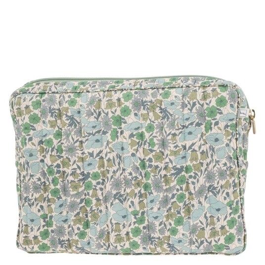 Bon Dep Pouch Big MW Liberty Poppy And Daisy Teal Bon Dep Pouch Big MW Liberty Poppy And Daisy Teal