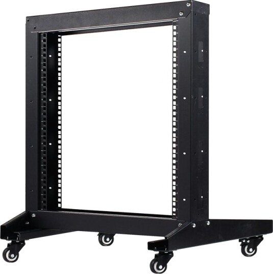 Inter-Tech Sra-6612 Rack Åpen Ramme 2-Stand Fritt Stående Ral 9005 12U 19"