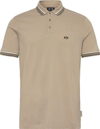 Armani Exchange Polo Shirt Beige S