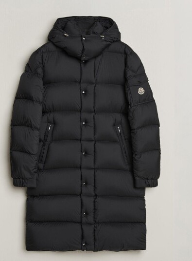 Moncler Hanoverian Down Parka Black
