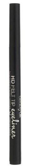 Beauty UK HD Felt Tip Liner Intense Black 1.2ml