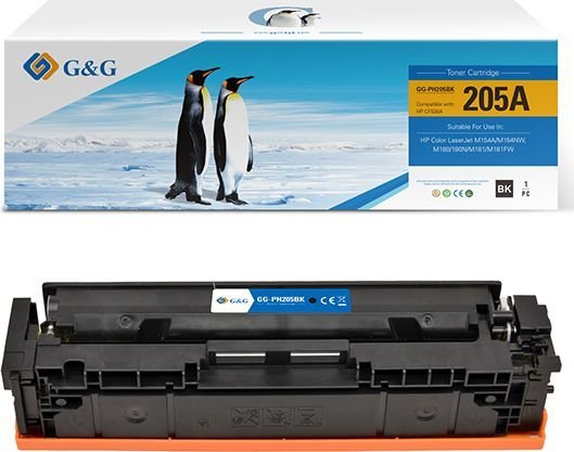 G&G Tonerkassett G&G Black Compatible 205A Nt-Ph205bk