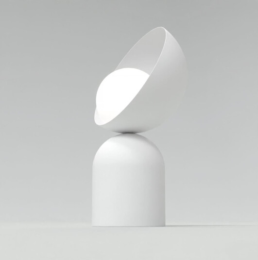 Boto bordlampe Hvit