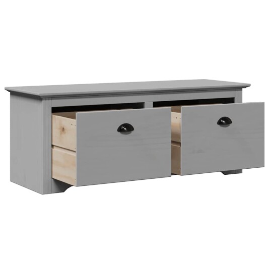 Gangbenk BODO grå 114x40x45 cm 8721158392770