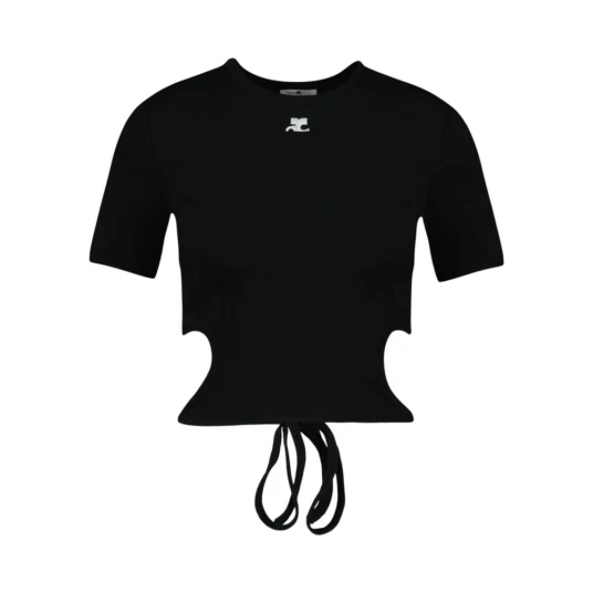 Courrèges Dame Topper Svart L, Courrèges Dame Topper Svart L,