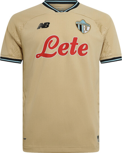 New Balance Atalanta Bc 26/27 Third Short Sleeve Jersey   Beige   XXL