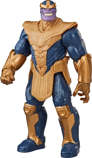 Marvel Titan Hero Deluxe Thanos Actionfigur 30 cm - Samlefigur for barn fra 4 år Marvel Titan Hero Deluxe Thanos Actionfigur 30 cm - Samlefigur for barn fra 4 år