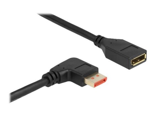 Delock DisplayPort Kabel 2m med 8K Støtte Svart