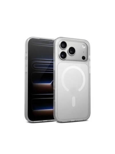 CRONG Hybrid Matte Magnetic   MagSafe iPhone 17 Pro Max Case White