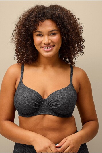 Ellos Collection Bikini BH Willow glitrende Svart