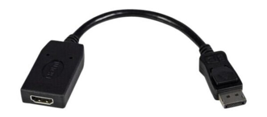 StarTech.com DisplayPort til HDMI Adapter 0,24 m - Svart - 1920x1080 Oppløsning