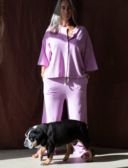 Bongusta Naram Shirt - Purple - XS/S