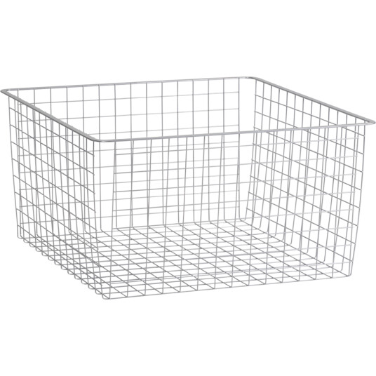 ELFA TRÅDKURV 527X527X285 MM PLATINUM