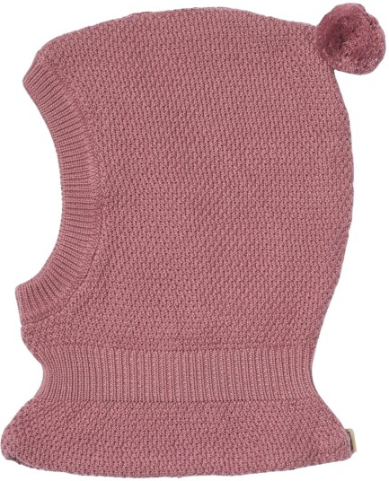 Wheat yttertøy Wheat Pomi strikket balaclava, Warm Lilac (3-5 år) 3-5 år
