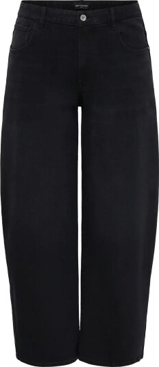 ONLY Carmakoma Carsnow Hw Barrel Dnm Pim WASHED BLACK 50 x 30