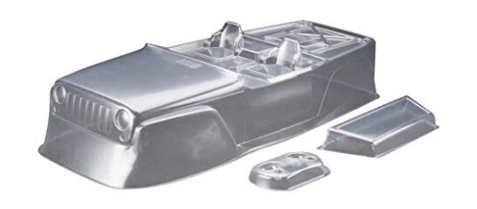 Axial 04038 Jeep® Wrangler Rock Racer Body - .040”Clear