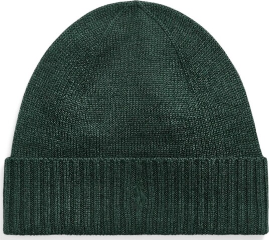 Polo Ralph Lauren Signature Pony Wool Beanie - LDGPL PINE HTHR W - One Size