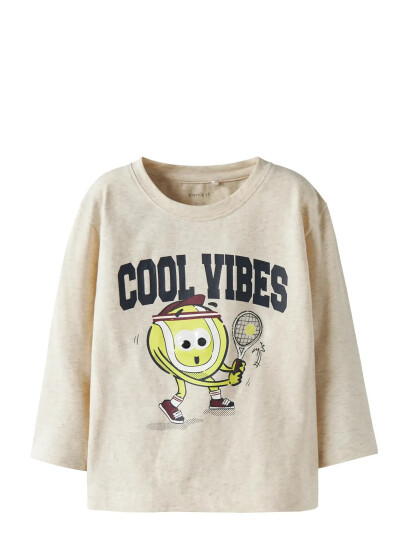 Name It Nmmtamir Ls Nreg Top Box Beige 104