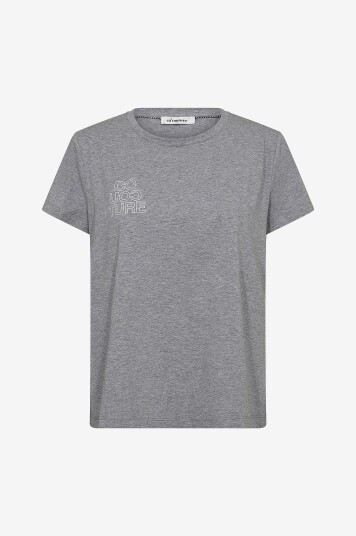 co’couture T skjorte Siaracc Outline Grå
