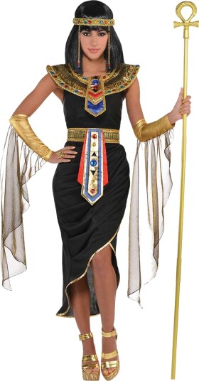Egyptisk Dronning Kostyme - Medium/Large