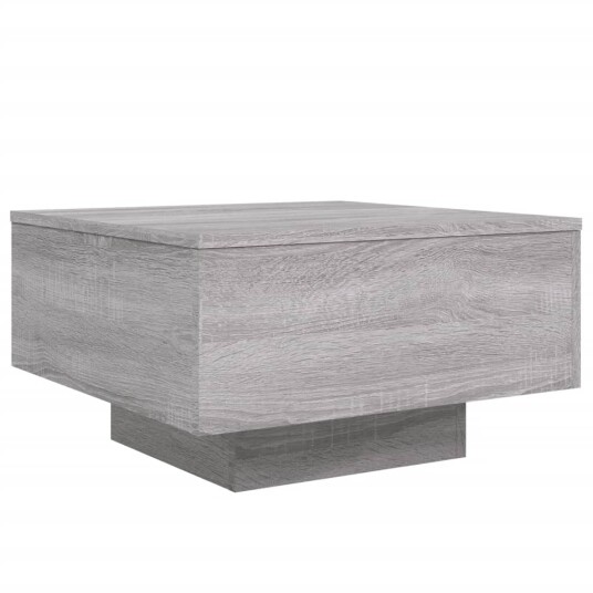  Salongbord grå sonoma 55x55x31 cm konstruert tre 8721012251564