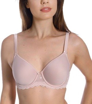 sassa BH Dotted Mesh Spacer Bra Beige polyamid E 75 Dame