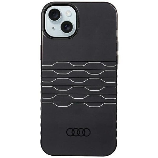 Dėklas Audi Iml Magsafe Case Iphone 15 Plus / 14 Plus 6.7" Juoda/Juodas Hardcase Au-Imlmip15m-A6/D3-Bk