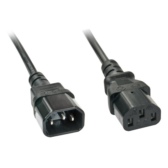 LINDY 5m IEC-Mains extension cable Factory Sealed