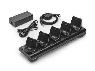ZEBRA 5-slot printer docking cradle ZQ300 Series includes power supply and EU power cord ZEBRA 5-slot printer docking cradle ZQ300 Series includes power supply and EU power cord