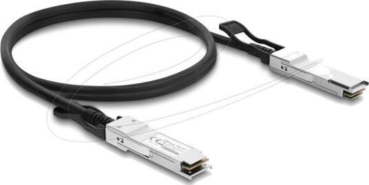 Delock Twinax-Kabel Qsfp+ Plugg Til Qsfp+ Plugg 40 Gbps 2 M (84242)