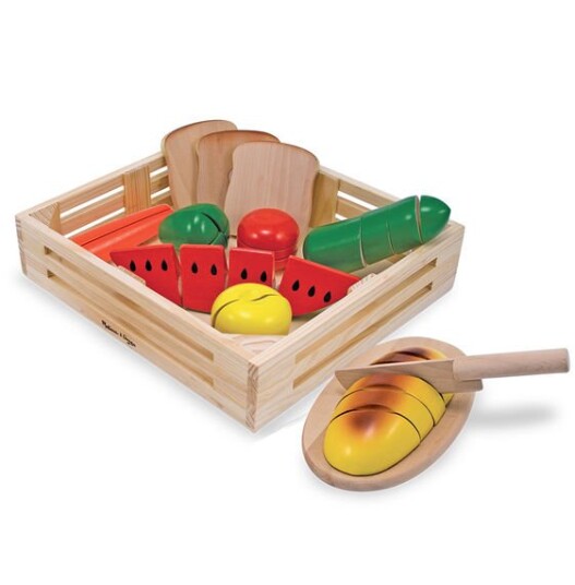 Melissa & Doug Lekemat Mat i trekasse Melissa & Doug Lekemat Mat i trekasse