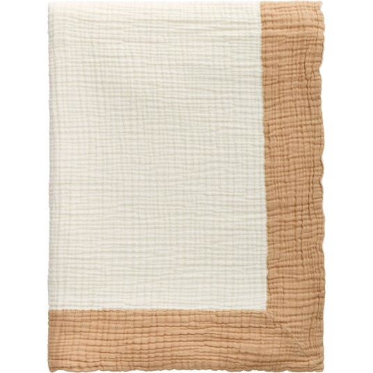 Decotique Ella Crincle Sengeteppe 180x260 cm Dark Sand Decotique Ella Crincle Sengeteppe 180x260 cm Dark Sand