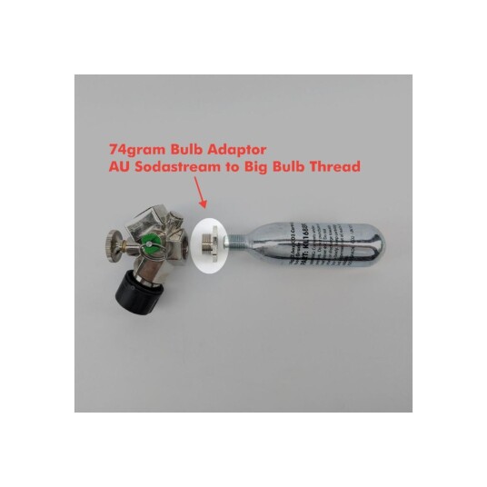 Core 360 adapter for 74g CO2 patron For Mini Core 360 CO2 regulator