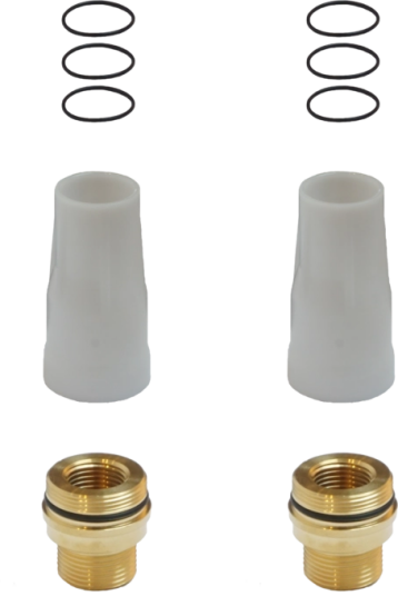 Hansgrohe Lekkasjesikringer 3/4" 2 stk Til Hansgrohe innbyggingsdeler Hansgrohe Lekkasjesikringer 3/4" 2 stk Til Hansgrohe innbyggingsdeler