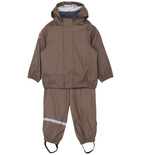 Mikk line Mikk Line Regntøy PU Chocolate Chip Mikk Line 10 år 140 Regntøy Brun