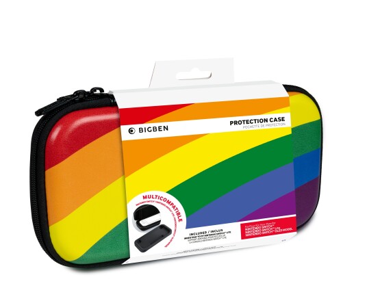 BigBen Interactive Travel Case Large - Rainbow (Switch) BigBen Interactive Travel Case Large - Rainbow (Switch)