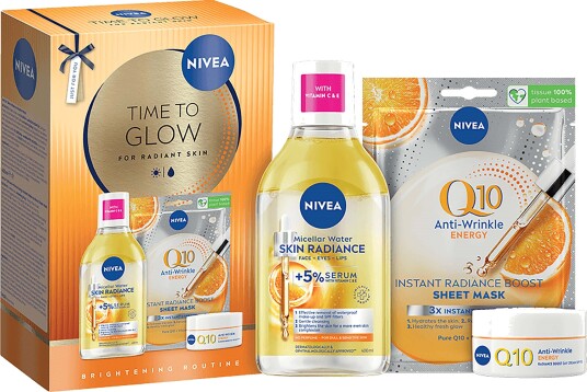 NIVEA Time To Glow 450 stk