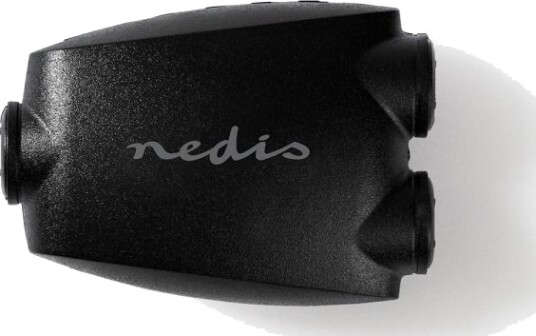 Nedis TosLink 2x Hunn Splitter Adapter - Sort