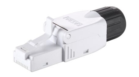 Equip 121162 Rj-45 Sort Hvit Hankjønn Rett Polykarbonat Pc Cat6a