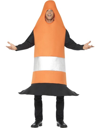 Trafikkjegle Kostyme Unisex Trafikkjegle Kostyme Unisex