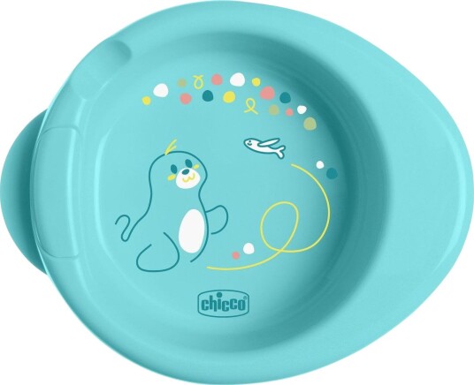 Chicco Varmetallerken 6 Mnd+ Turkis